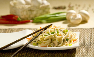 Quầy hàng bún, bánh, phở